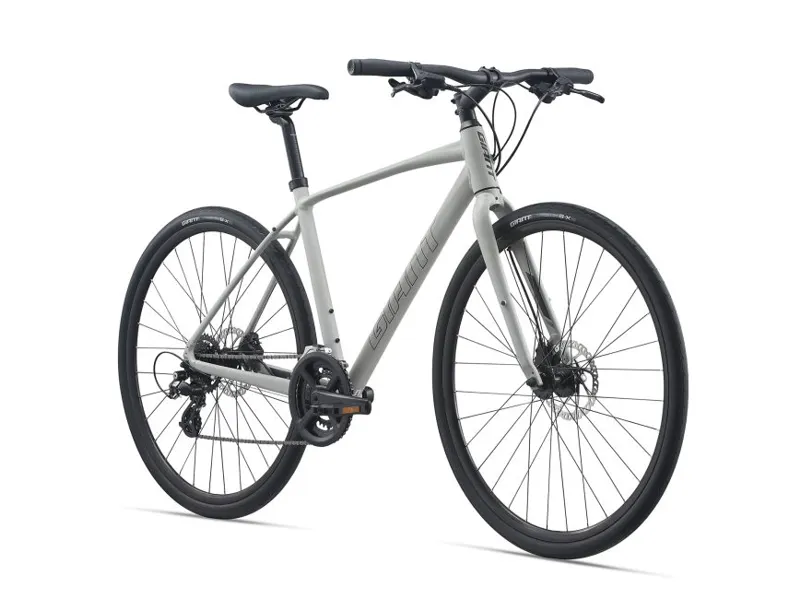 2021 Giant Escape 2 Disc Hybrid Bike in Grey-8