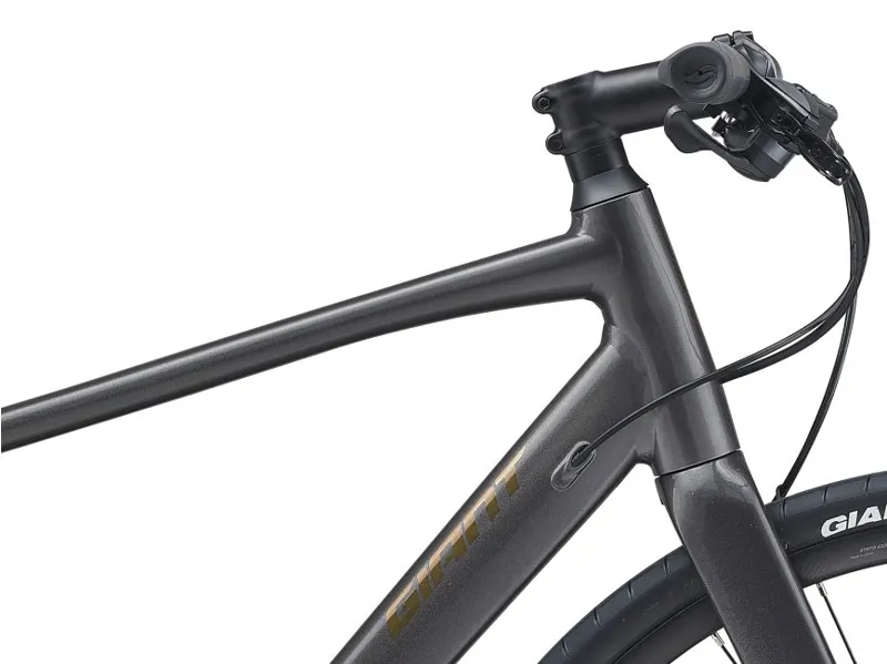 2021 Giant FastRoad SL 3 Disc Flat Bar Road Bike in Black-6