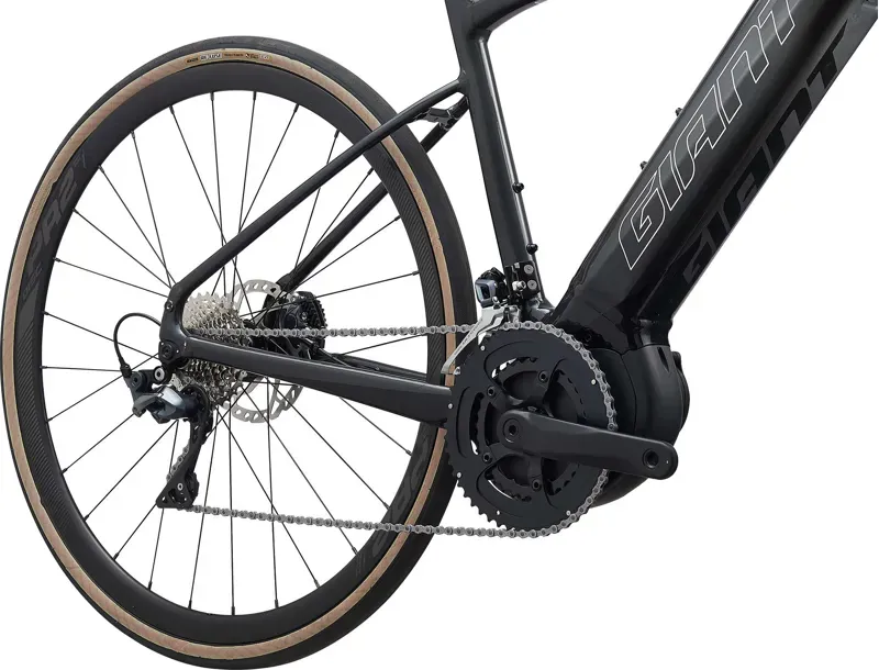 2021 Giant Road E+ 1 Pro Electric Bike in Black-1