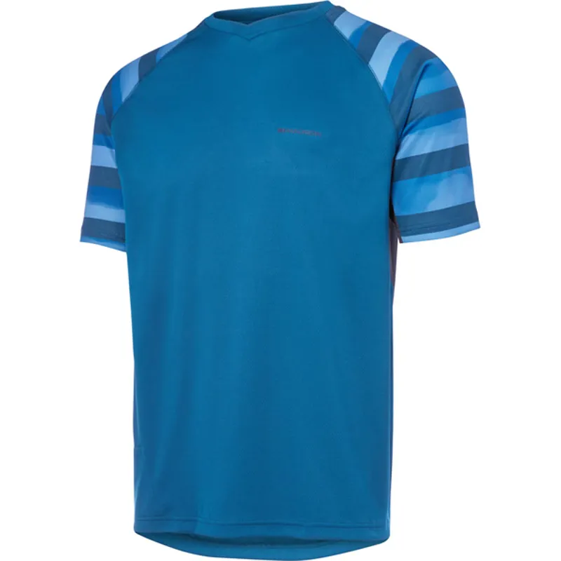 Madison Zenith Short Sleeved Mens Jersey in Blue
