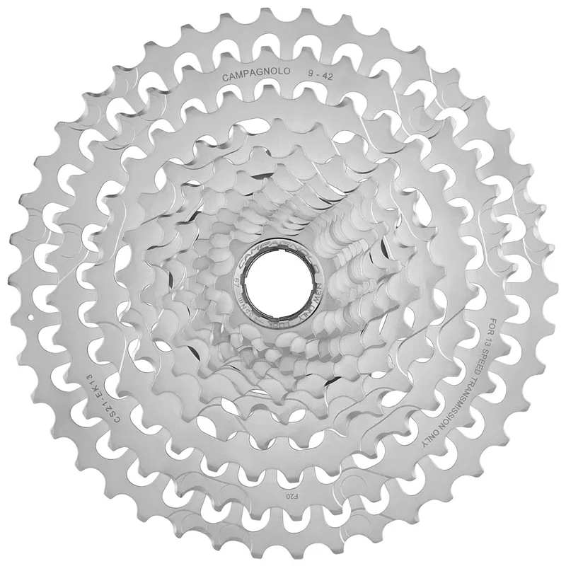 Campagnolo Ekar 10-44-tooth 13X Cassette in Silver-1