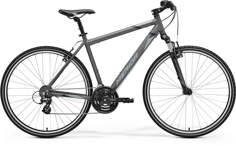 2022 Merida Crossway 10-V MY22 Hybrid Bike in Grey