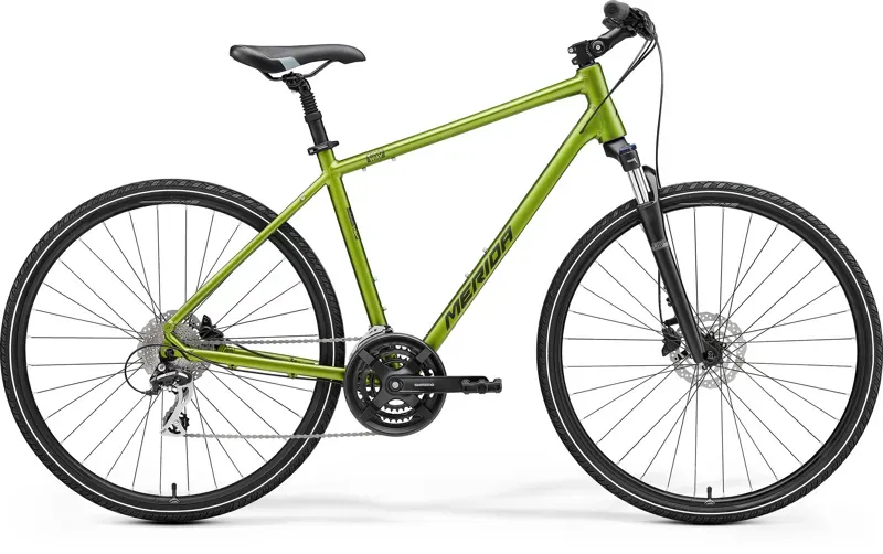 2022 Merida Crossway 20D MY22 Hybrid Bike in Green