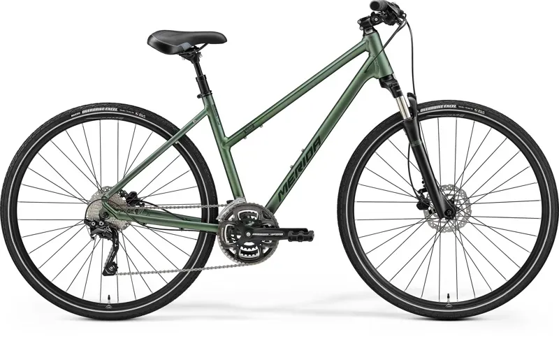 2022 Merida Crossway 300 Mountain Bike in Green