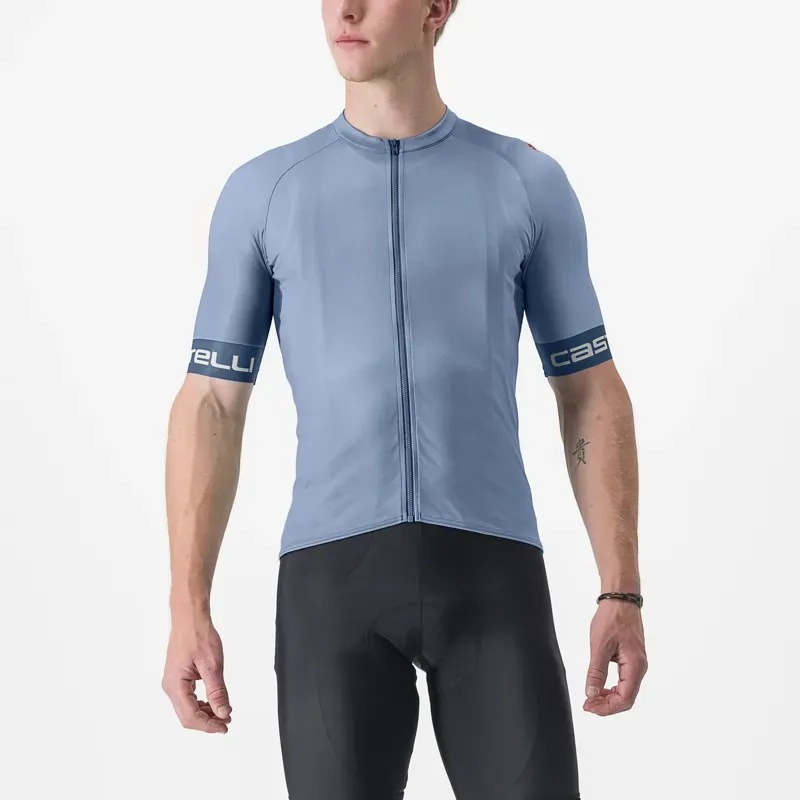 Castelli Entrata VI Jersey in Steel Blue
