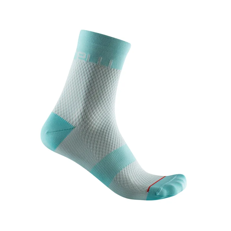Castelli Velocissima 12 Women's Socks in Sky/Acqua
