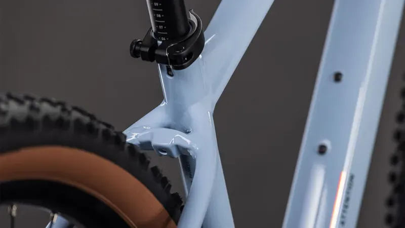 Cube Attention Pro Mountain Bike In Ice Blue/Prism-3