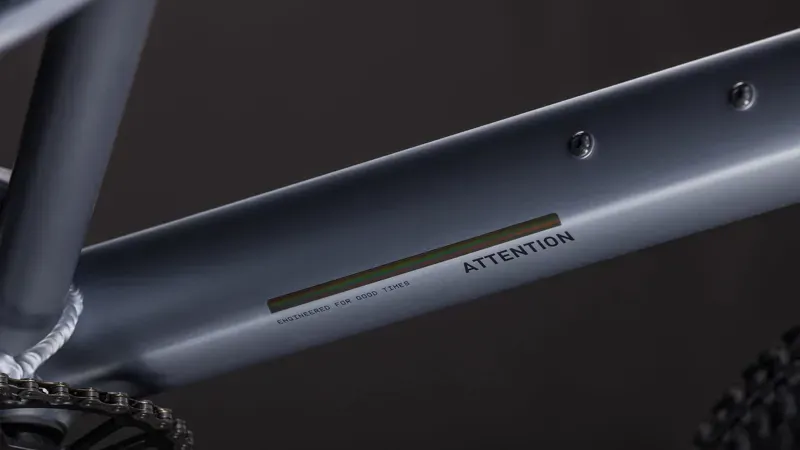 Cube Attention SLX Mountain Bike in Slate Grey/Black-4