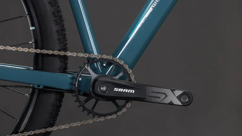 Cube Attention SLX Mountain Bike in Storm/Blue-5