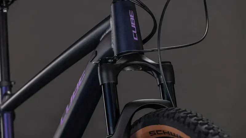 Cube Attention SLX Mountain Bike in Purple Galaxy/Black-6