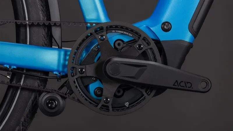 Cube Kathmandu Hybrid Comfort Pro 800 eHybrid Bike in Azure/Black-7