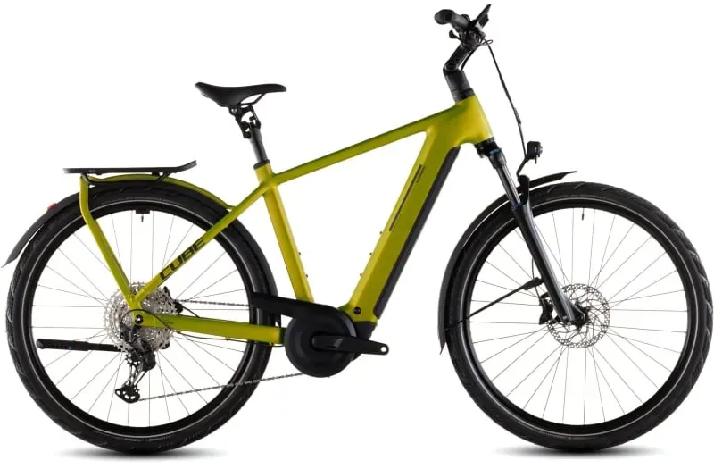 Cube Kathmandu Hybrid Pro 800 eHybrid Bike in Lizard/Black