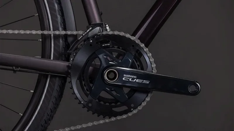 Cube Kathmandu SLX Hybrid Bike in Solar Eclipse/Gold-5