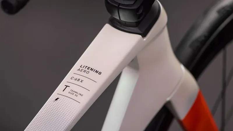 Cube Litening Aero C:68X SLT Road Bike in Teamline-2