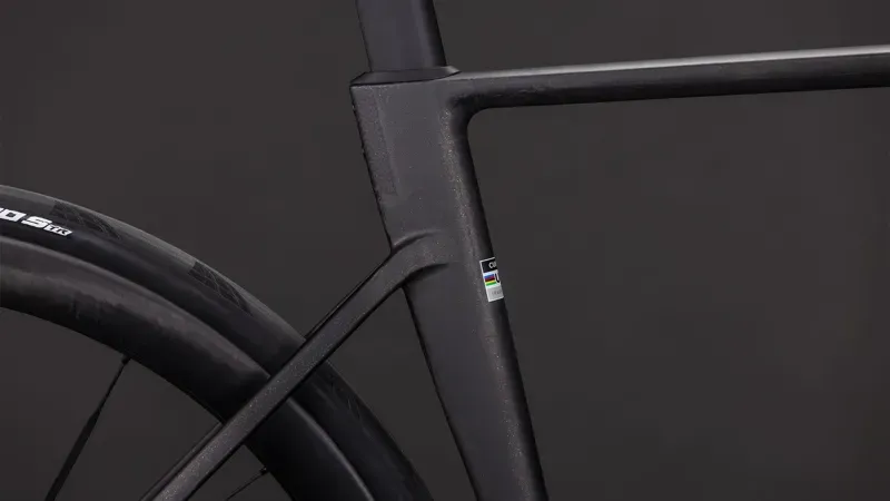 Cube Litening Air C:68X SLT Road Bike in Gold Dust/Prism-5