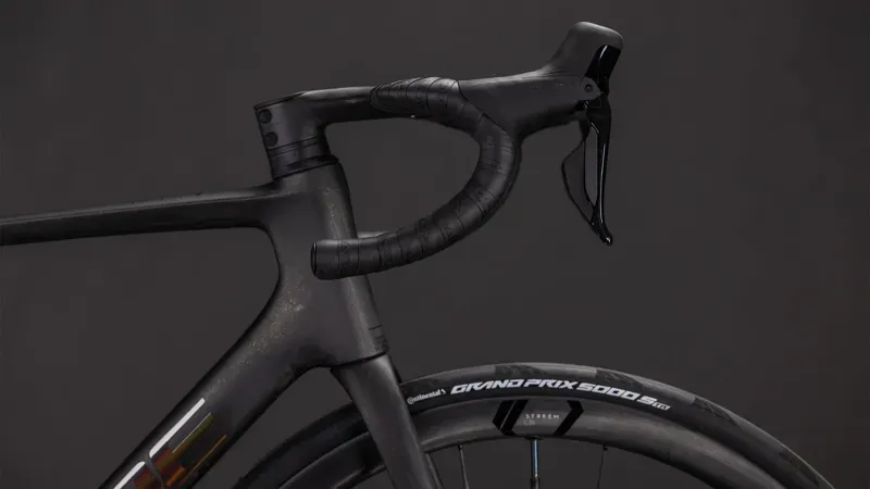 Cube Litening Air C:68X SLT Road Bike in Gold Dust/Prism-7