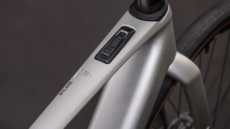 Cube Nulane Hybrid C:62 Race 400x E-Gravel Bike in Sleek Grey/Prism-2