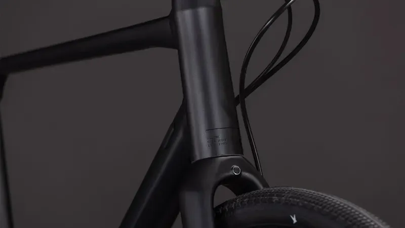 Cube Nulane Pro Gravel Bike in Grey/Chrome-5