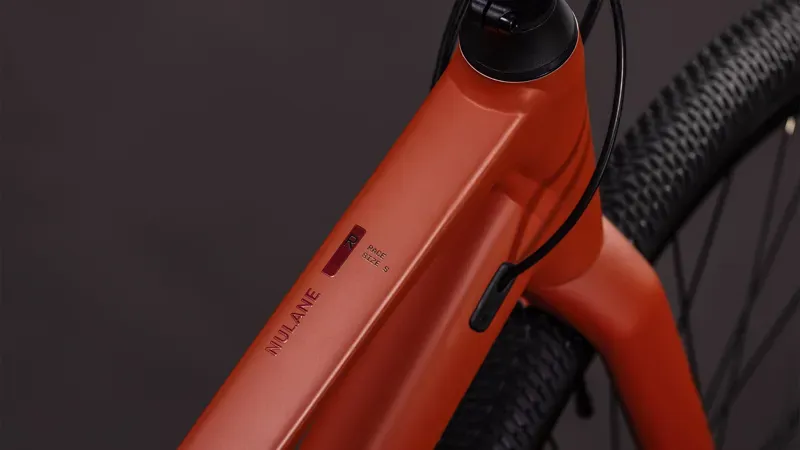 Cube Nulane Race Gravel Bike in Amber/Black-9