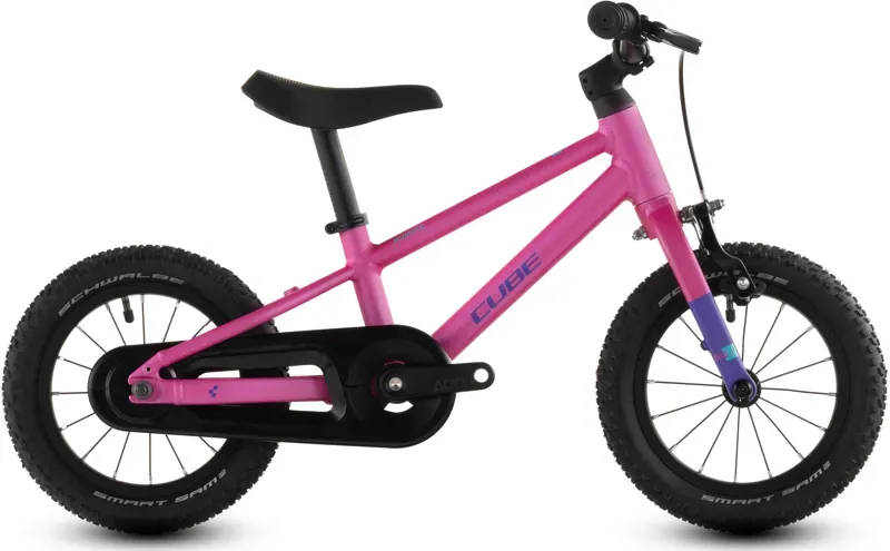Cube Numove 120 Rt Kids Bike in Fuchsia/Plum