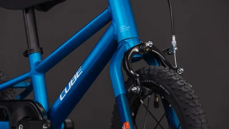 Cube Numove 120 Rt Kids Bike in Topas Blue/Nebula-4