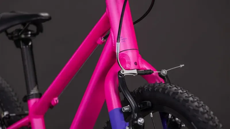 Cube Numove 180 Kids Bike in Fuchsia/Plum-5
