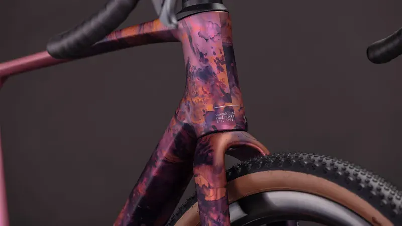 Cube Nuroad C:62 Ex Gravel Bike in Shift Blush/Art-6