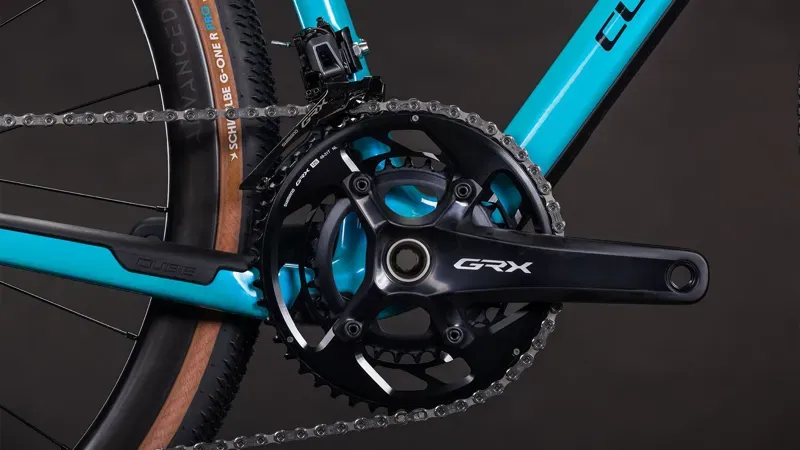 Cube Nuroad C:62 Pro Gravel Bike in Swimming Pool/Black-6