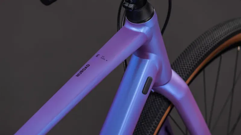 Cube Nuroad EX Gravel Bike in Blue Iris/Lilac-2