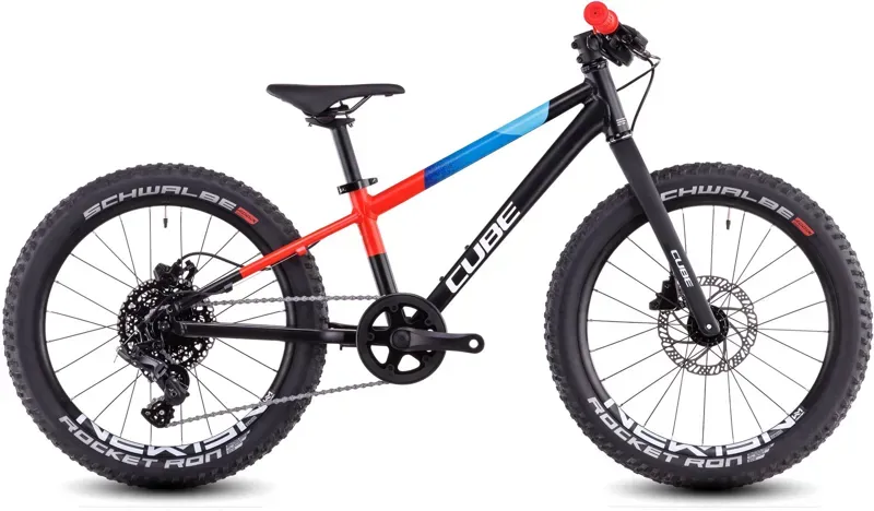 Cube Reaction 200 Pro Kids Bike in Black/Blue/Red