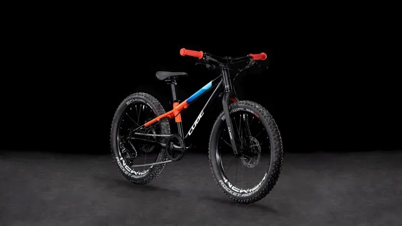 Cube Reaction 200 Pro Kids Bike in Black/Blue/Red-1