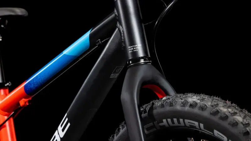 Cube Reaction 200 Pro Kids Bike in Black/Blue/Red-5