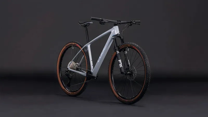 Cube Reaction C:62 Race Mountain Bike in Fog Grey/White-1