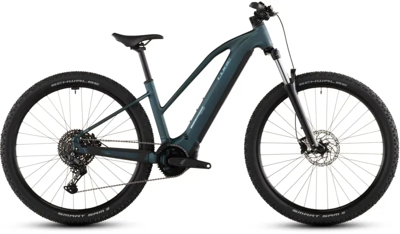 Cube Reaction Hybrid One 800 E-MTB in Royal Green/Prism-2
