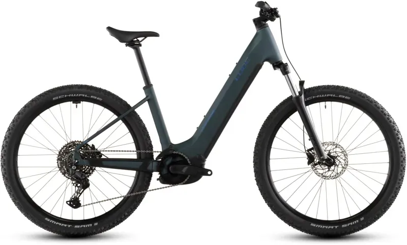 Cube Reaction Hybrid One 800 E-MTB in Royal Green/Prism-4