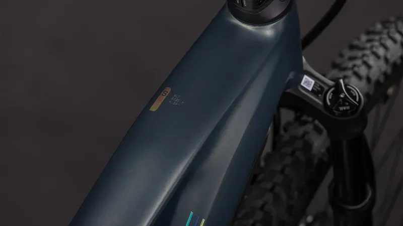 Cube Reaction Hybrid SLT 800 E-Hybrid Bike in Reed Beige/Sagebrush Green-2