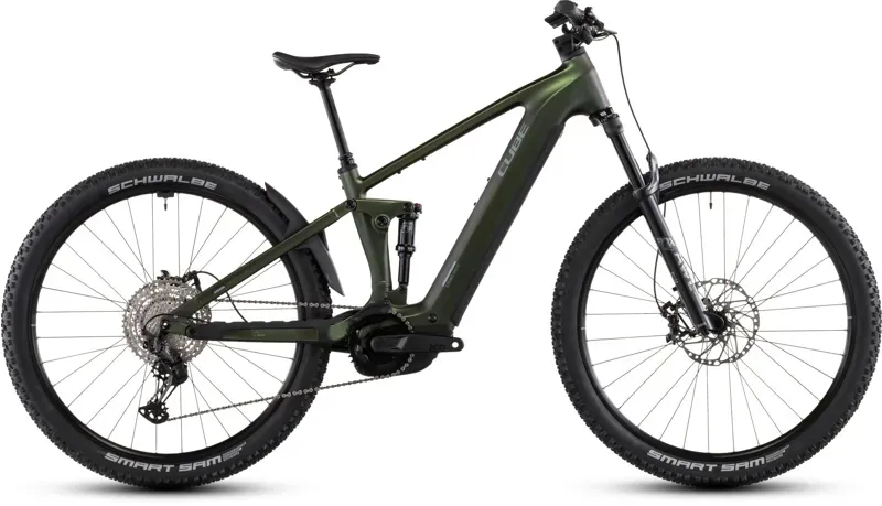 Cube Stereo Hybrid One22 SLX 800 E-MTB in Stellar Green