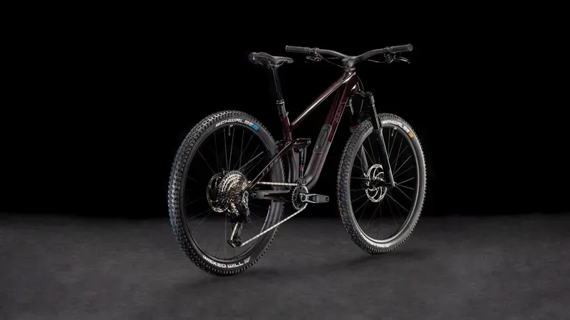 Cube Stereo One44 C:68X SLX 29 Mountain Bike in Liquid Violet/Black-1