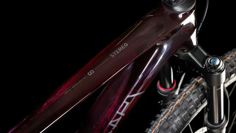 Cube Stereo One44 C:68X SLX 29 Mountain Bike in Liquid Violet/Black-2