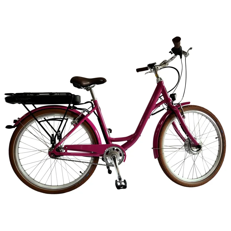 Batribike Omega 6.6Ah/240wh Electric Bike in Magenta