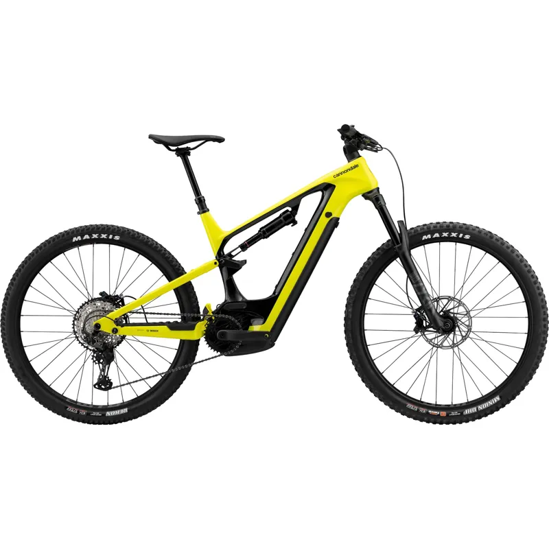 Cannondale Moterra Neo Carbon 2 Electric Mountain Bike in Highlighter