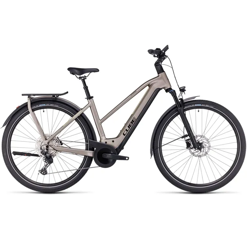 Cube Kathmandu Hybrid Pro 750 Trekking eBike in Flash Stone-1