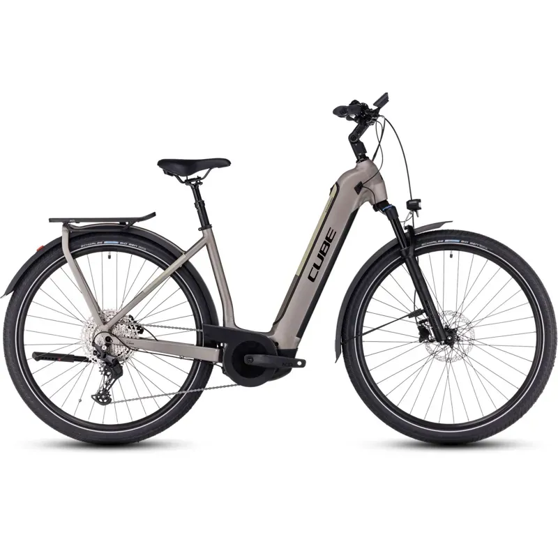 Cube Kathmandu Hybrid Pro 750 Trekking eBike in Flash Stone-2