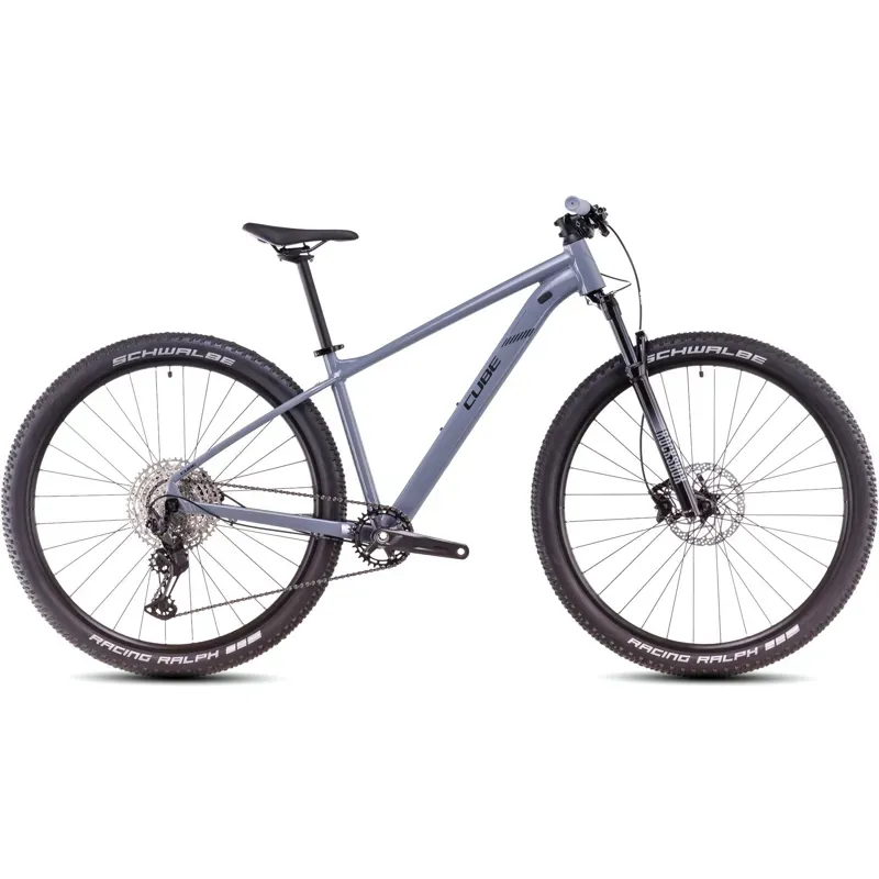Cube Reaction Pro Mountain Bike in Smoke/Black