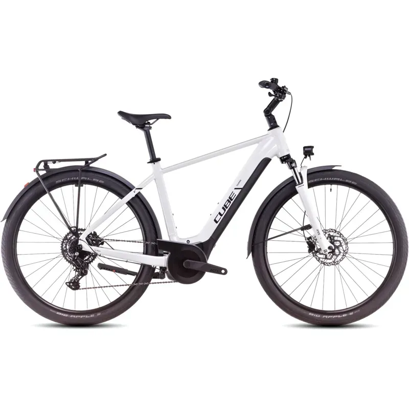 Cube Touring Hybrid One 500 Electric Bike in Cotton/Black