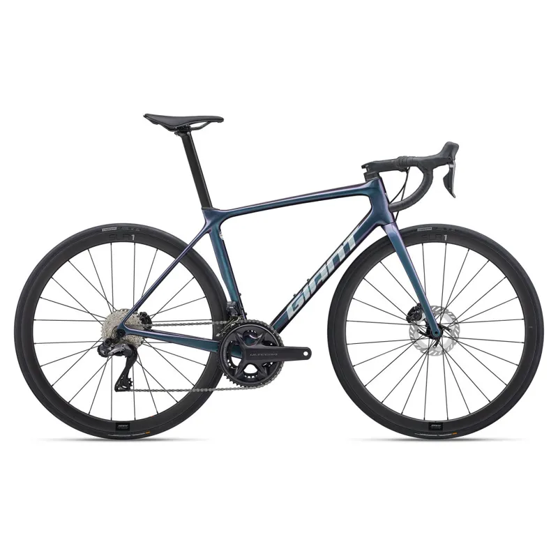 Giant TCR Advanced Pro Disc 0 Di2 Performance Road Bike in Blue Dragonfly