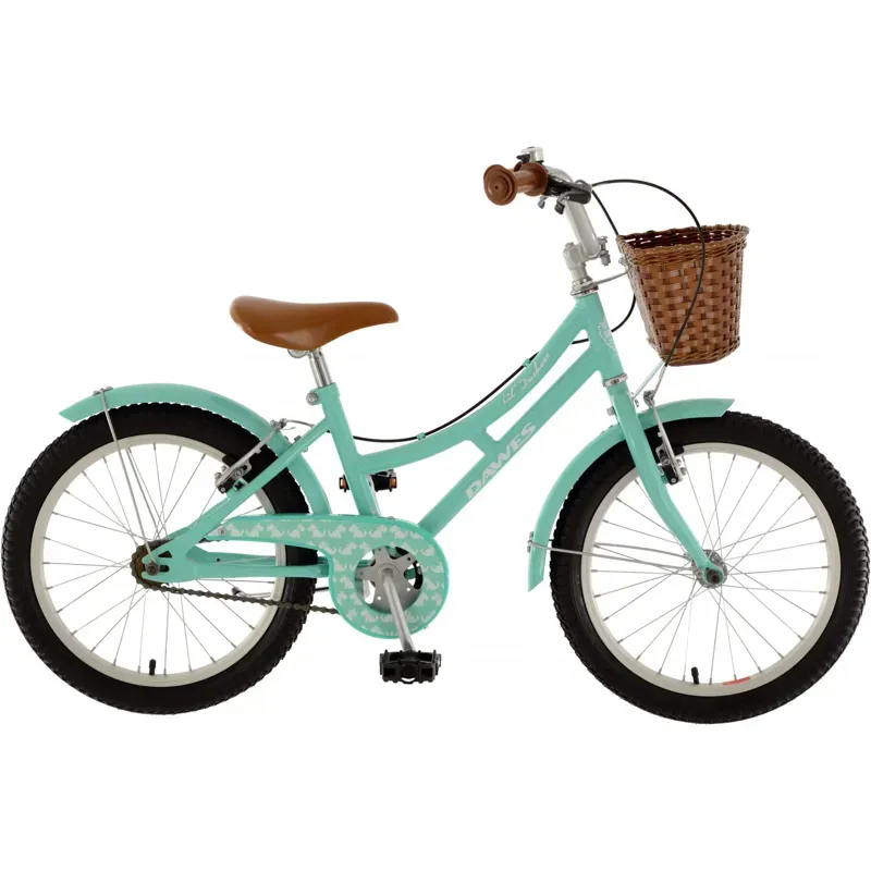 Dawes Lil Duchess 18in Kids Heritage Bike in Turquoise