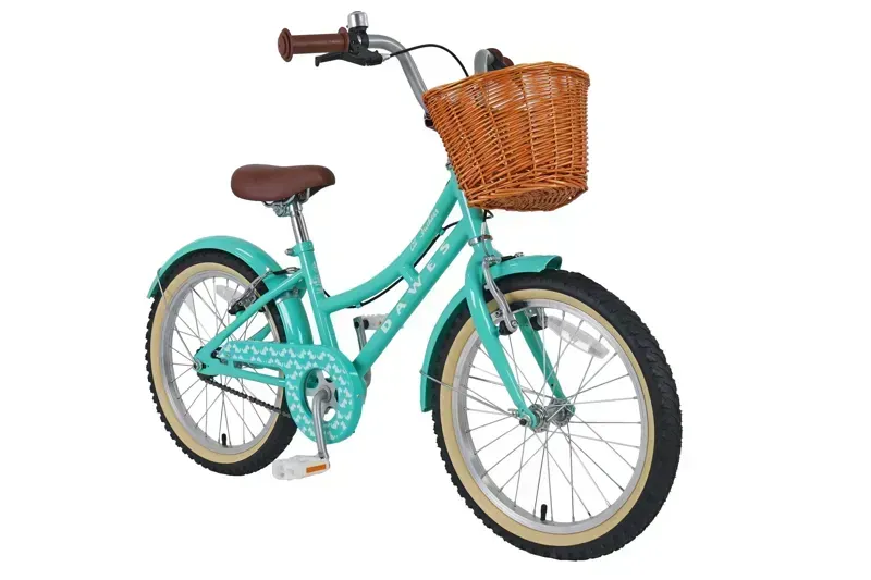 Dawes Lil Duchess 18in Kids Heritage Bike in Turquoise-1