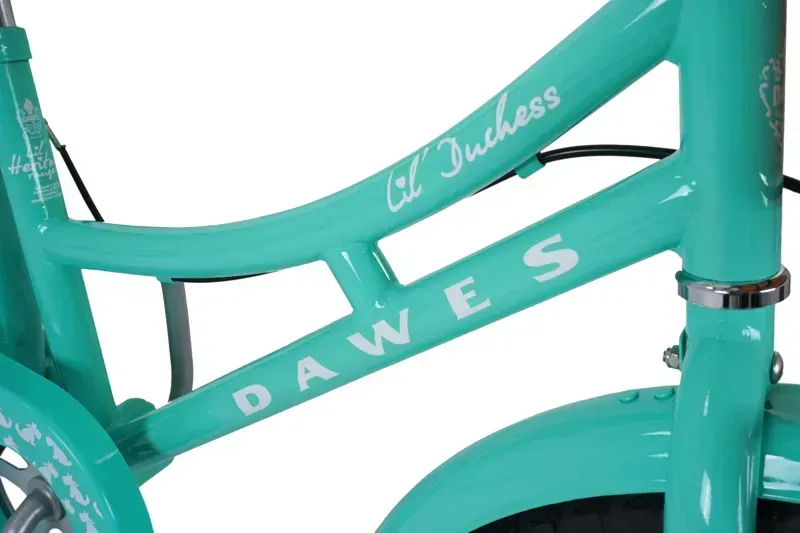 Dawes Lil Duchess 18in Kids Heritage Bike in Turquoise-2
