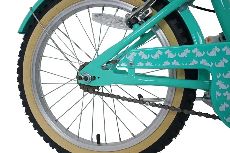 Dawes Lil Duchess 18in Kids Heritage Bike in Turquoise-3